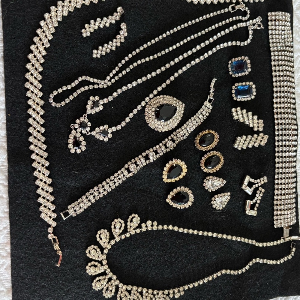 Rhinestone Jewelry Set